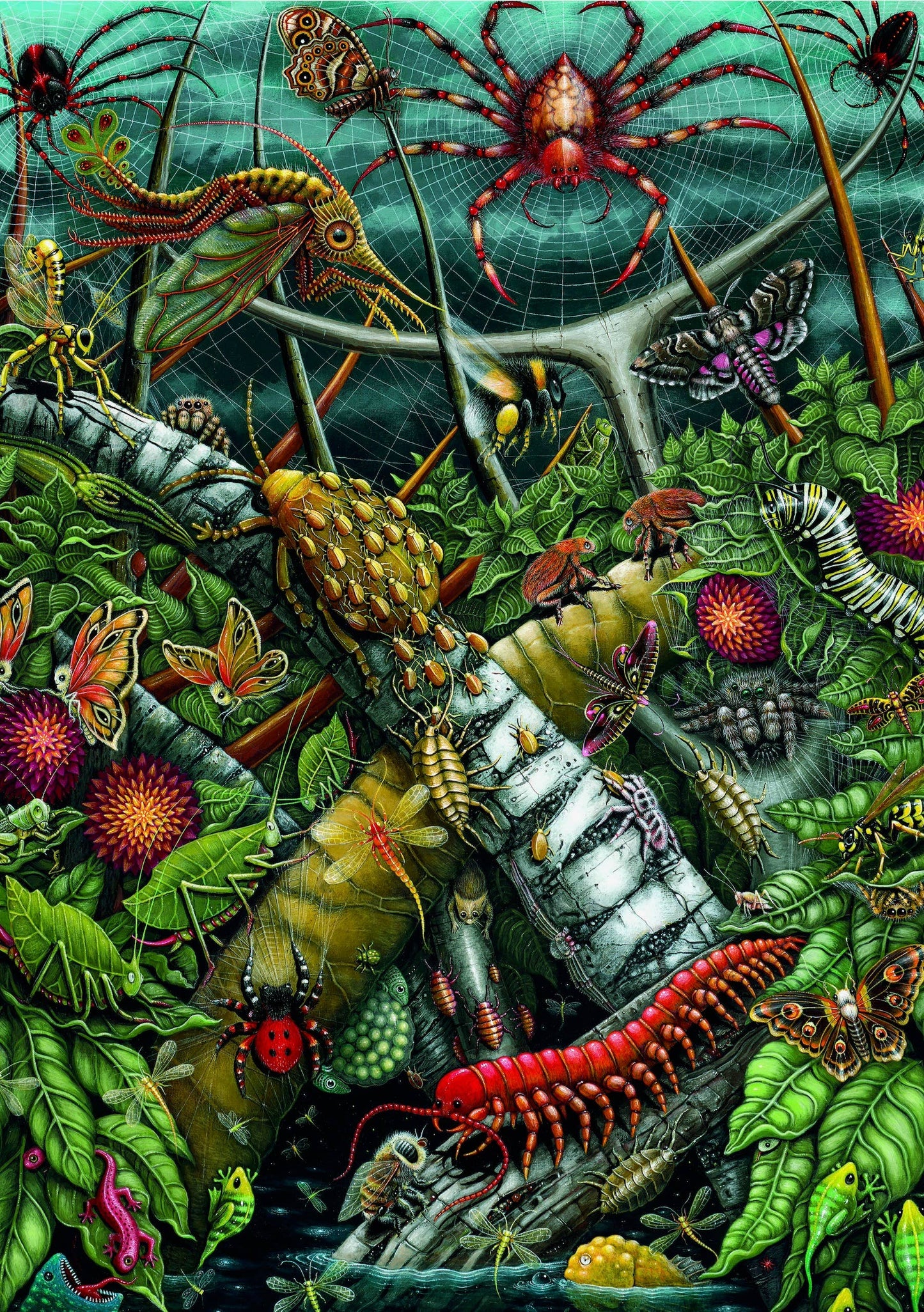 Orb Weavers, 1000-pc Velvet-Touch Puzzle