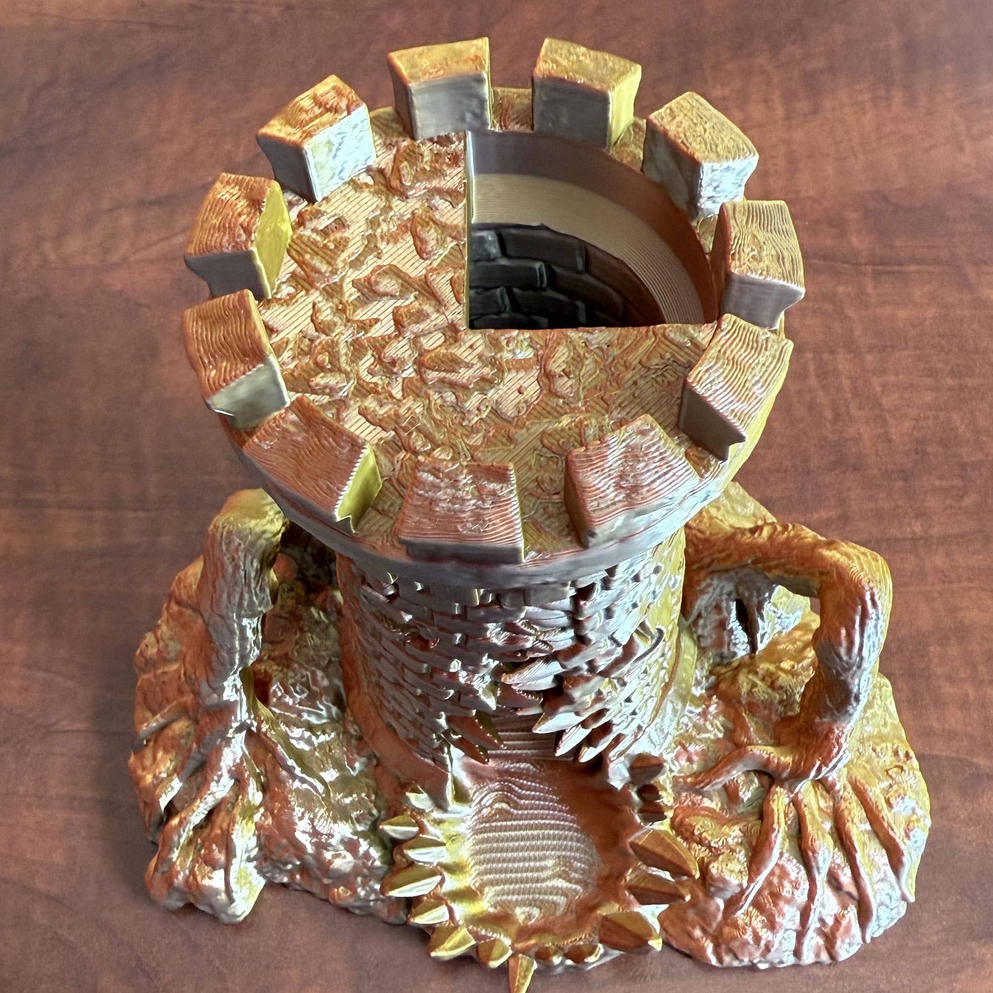 Mimic Root Legs Dice Tower | TTRPG, D&D, Pathfinder, CoC