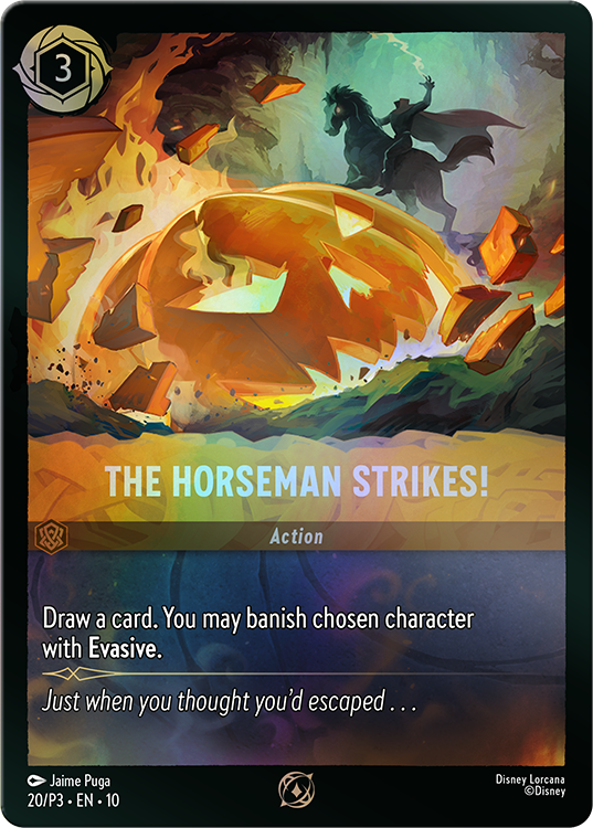 Prerelease Promo Card - The Horseman strikes