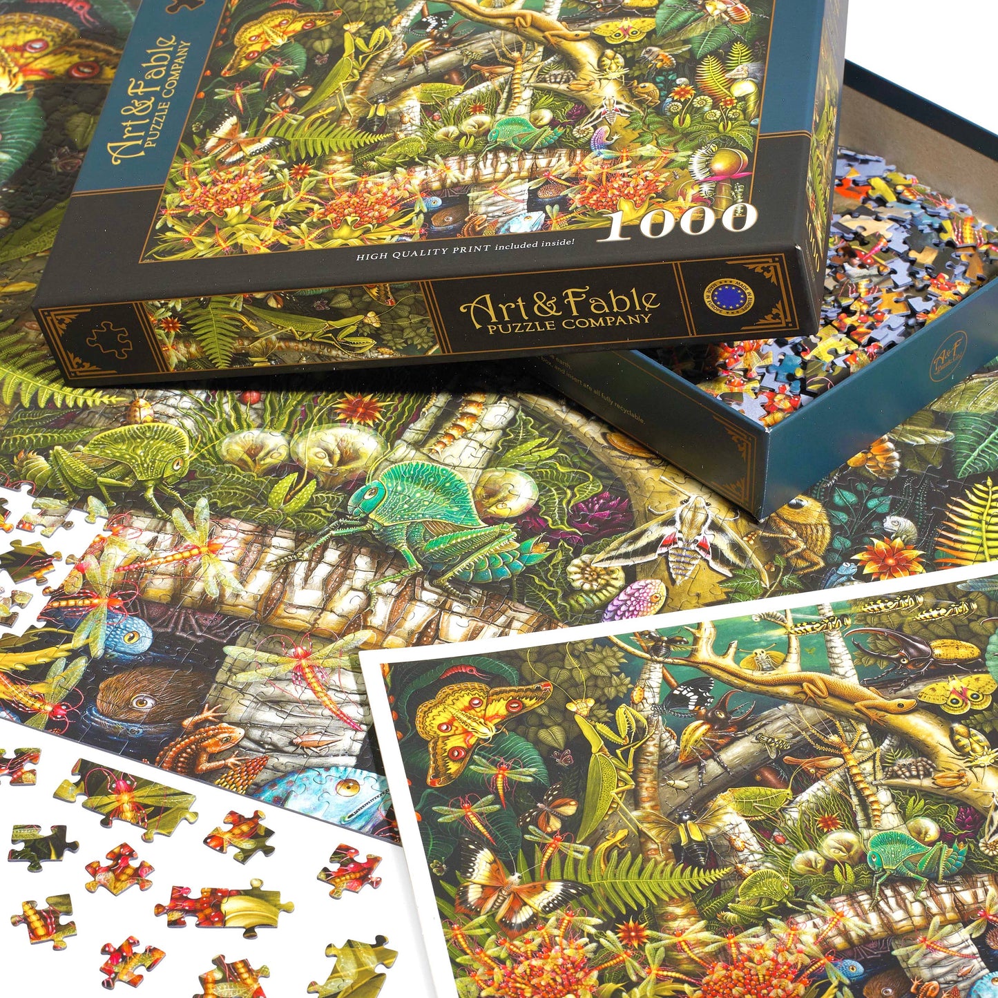 Mantis Mundi, 1000-pc Velvet-Touch Jigsaw Puzzle