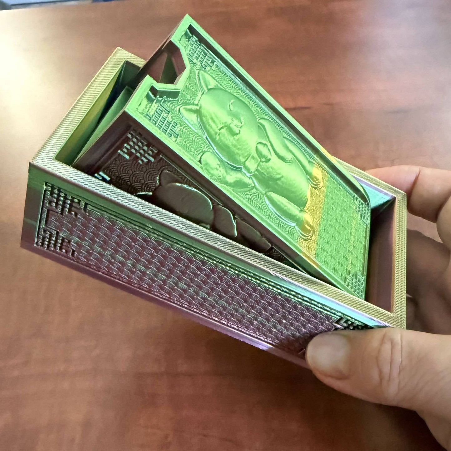 Folding Lucky Kitty Tower & Storage | TTRPG, D&D, TCG, CoC