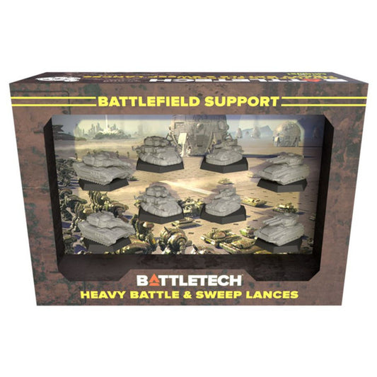 BattleTech: Mercenaries ForcePack - Battlefield Support Heavy Battle & Sweep Lances