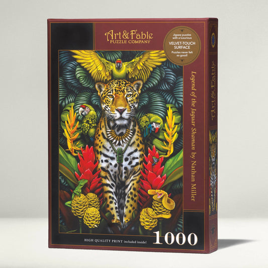 Legend of the Jaguar, 1000-pc Velvet-Touch Jigsaw Puzzle