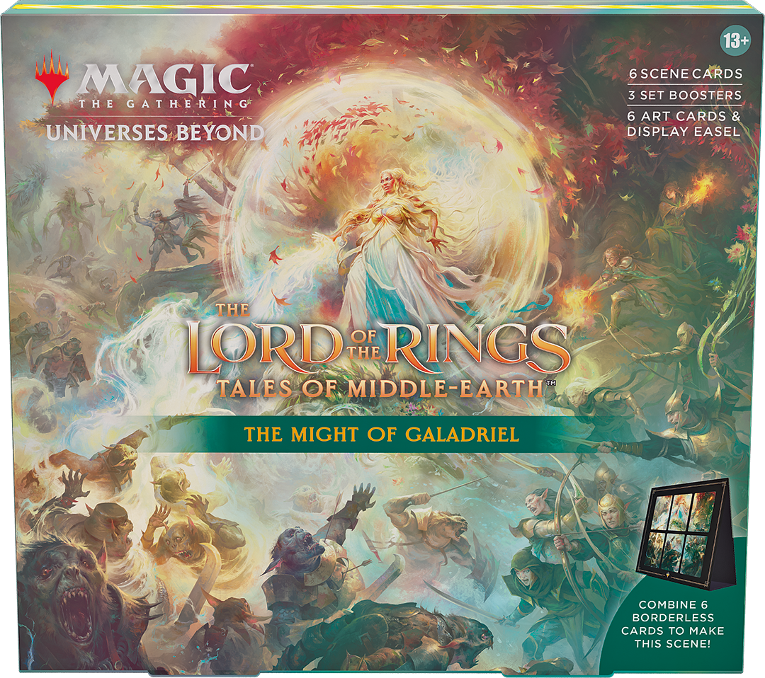 Lord of the Rings Tales of Middle-Earth Scene Box Display  The Might of Galadriel