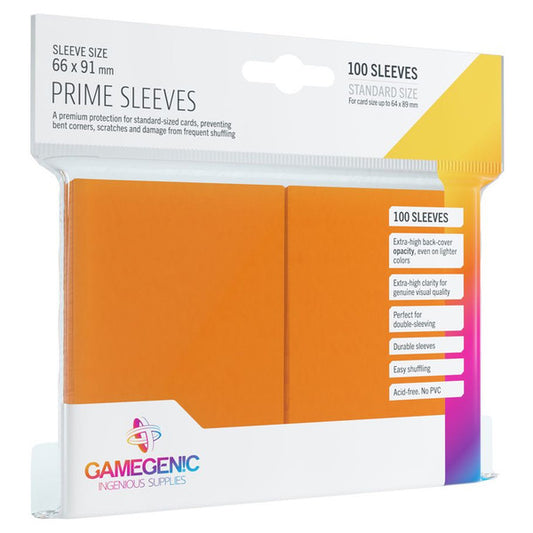 Sleeves Prime Orange (100)