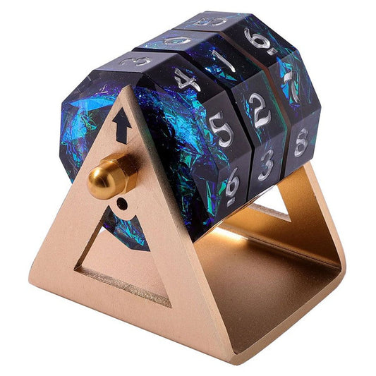 Black Eldritch Dial Gaming Counter