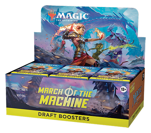 March of the Mach Draft Booster Box