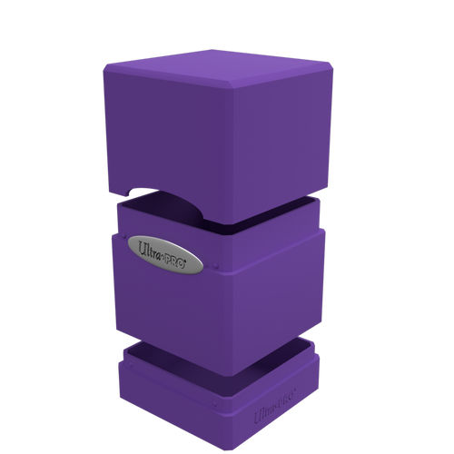 Deck Box Satin Tower Purple