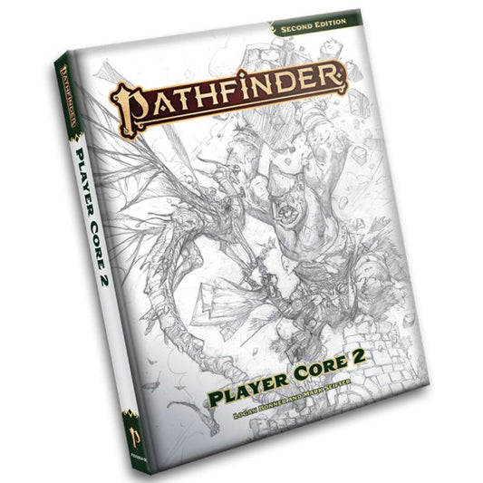 Pathfinder RPG: Player Core 2 Rulebook Sketch Hardcover (P2) Remastered