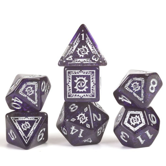 Warlock Purple Dungeons & Dragons: Adventure Dice