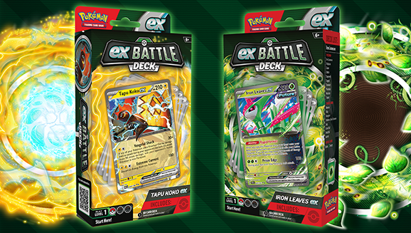 Pokemon ex Deluxe Battle Deck Tapu Koko/Iron Leaves