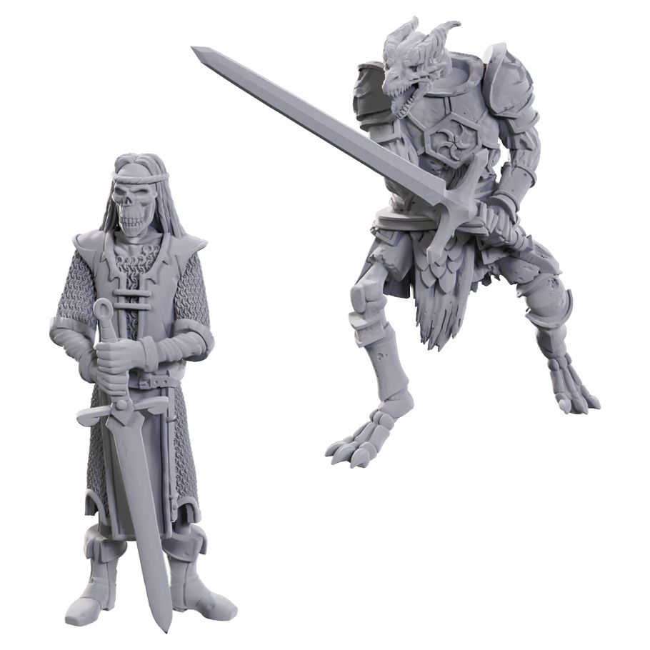 Skeleton Knights - Dungeons & Dragons Nolzur's Marvelous Unpainted Miniatures: Limited Edition 50th Anniversary