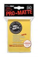 Sleeves: Pro-Matte Yellow (50)