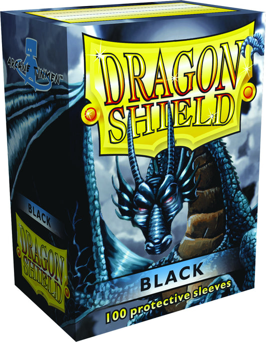 Dragon Shields (100) Black