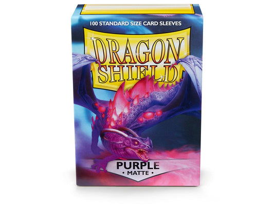 Dragon Shields (100) Matt Purple