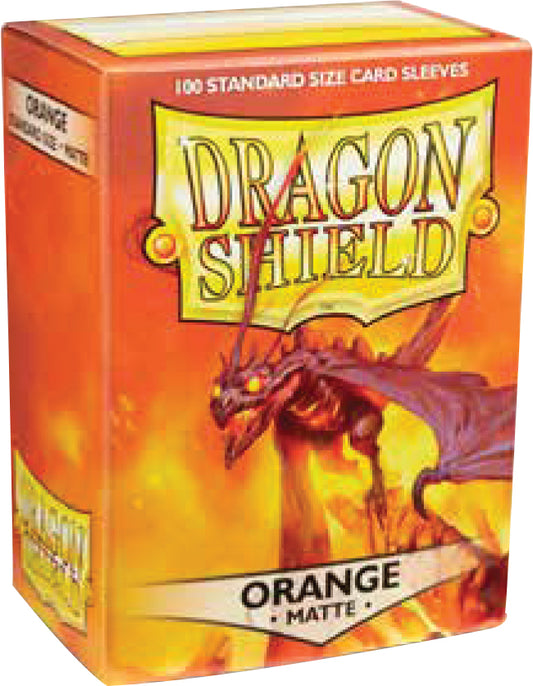 Dragon Shields (100) Matt Orange