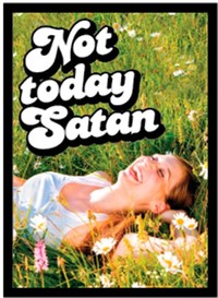 Sleeves (50) Not Today Satan