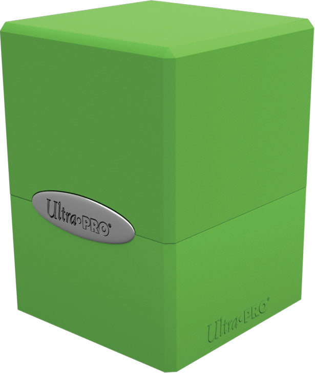 Satin Cube: Lime Green
