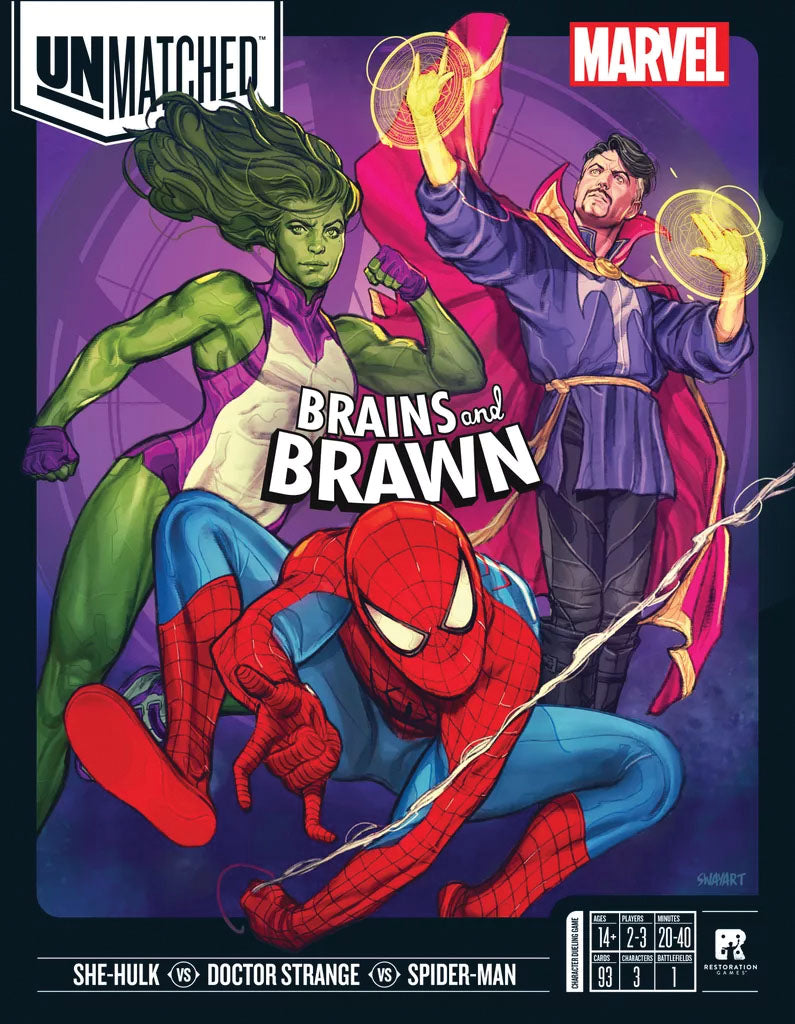 Unmatched: Marvel Brains & Brwn