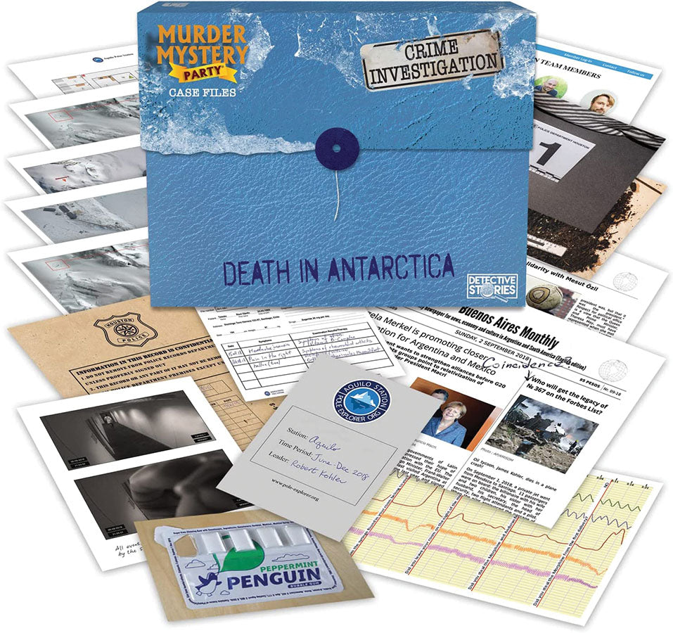 Murder Mystery Party: Case Files - Death in Antarctica