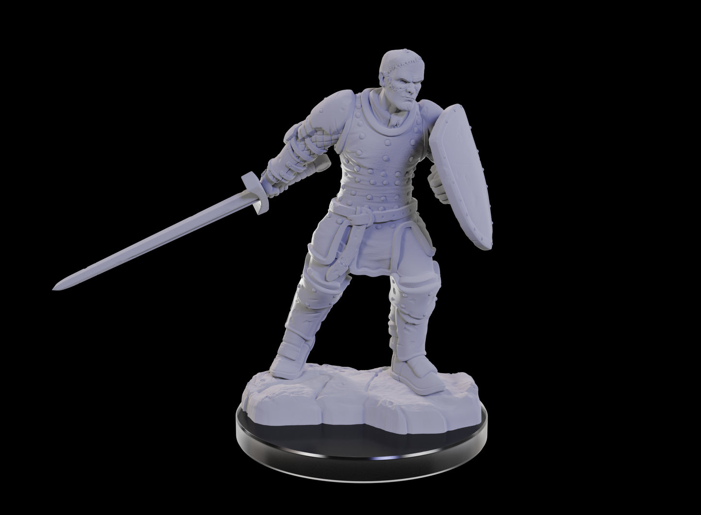 Dungeons & Dragons Nolzur's Marvelous Unpainted Miniatures: W22 Reborn Paladin & Reborn Warlock