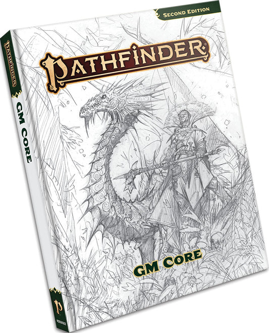 Pathfinder RPG: GM Core Rulebook Hardcover (Sketch  Edition) (P2) Remastered