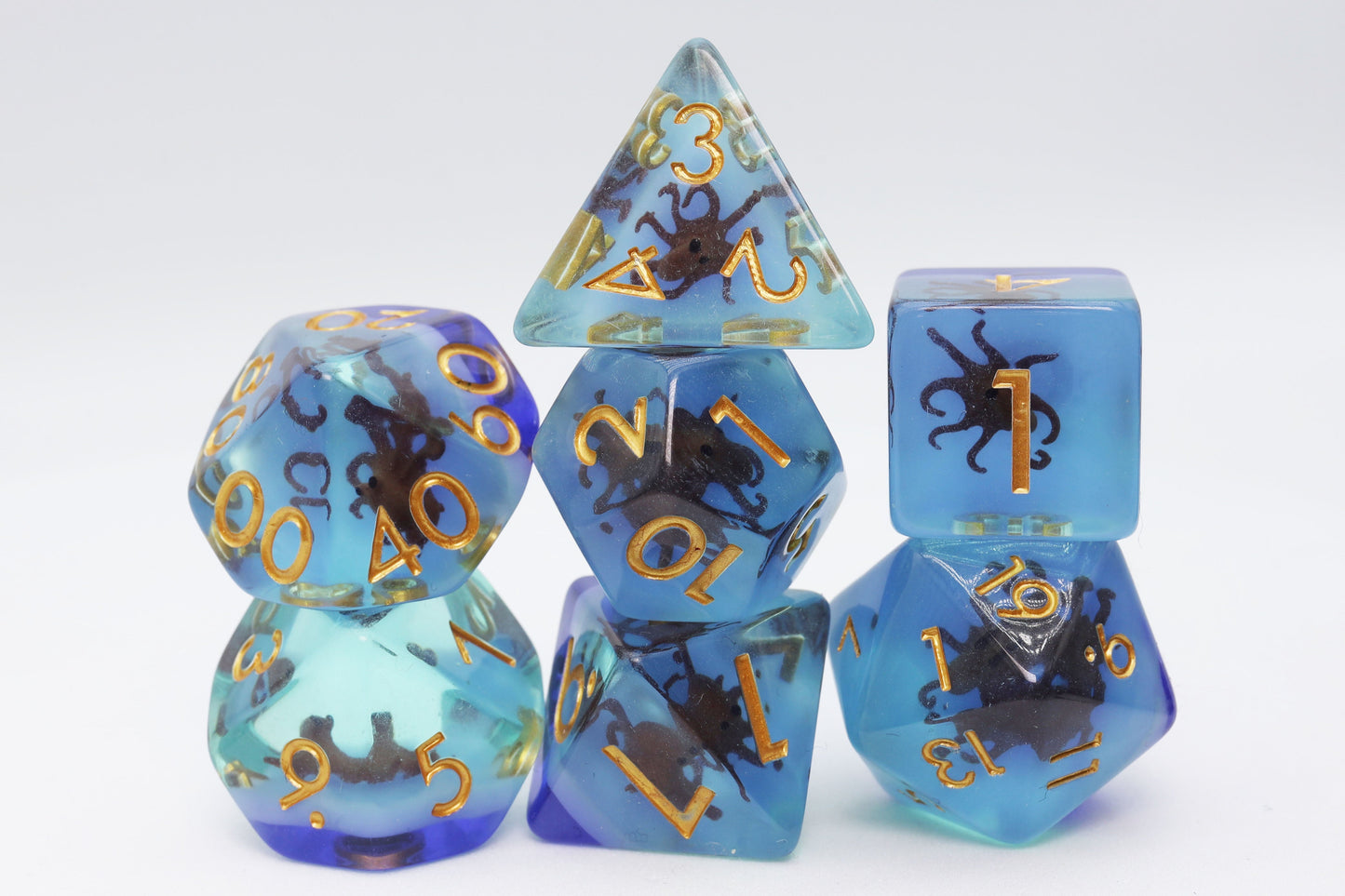 Coffee Octopus RPG Dice Se