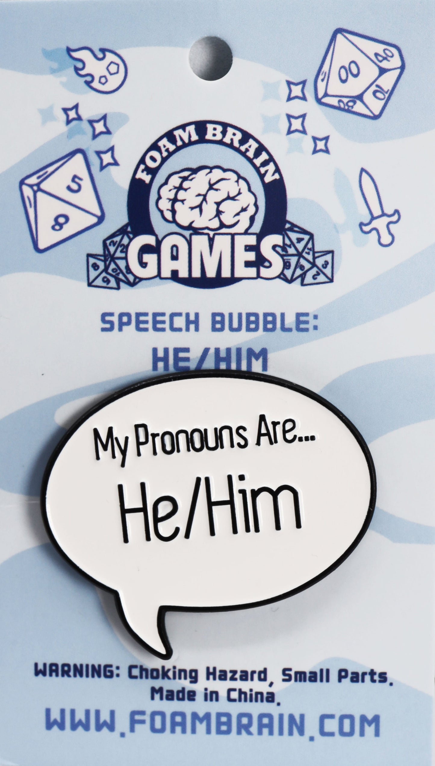 SBP:: He/Him Pronouns