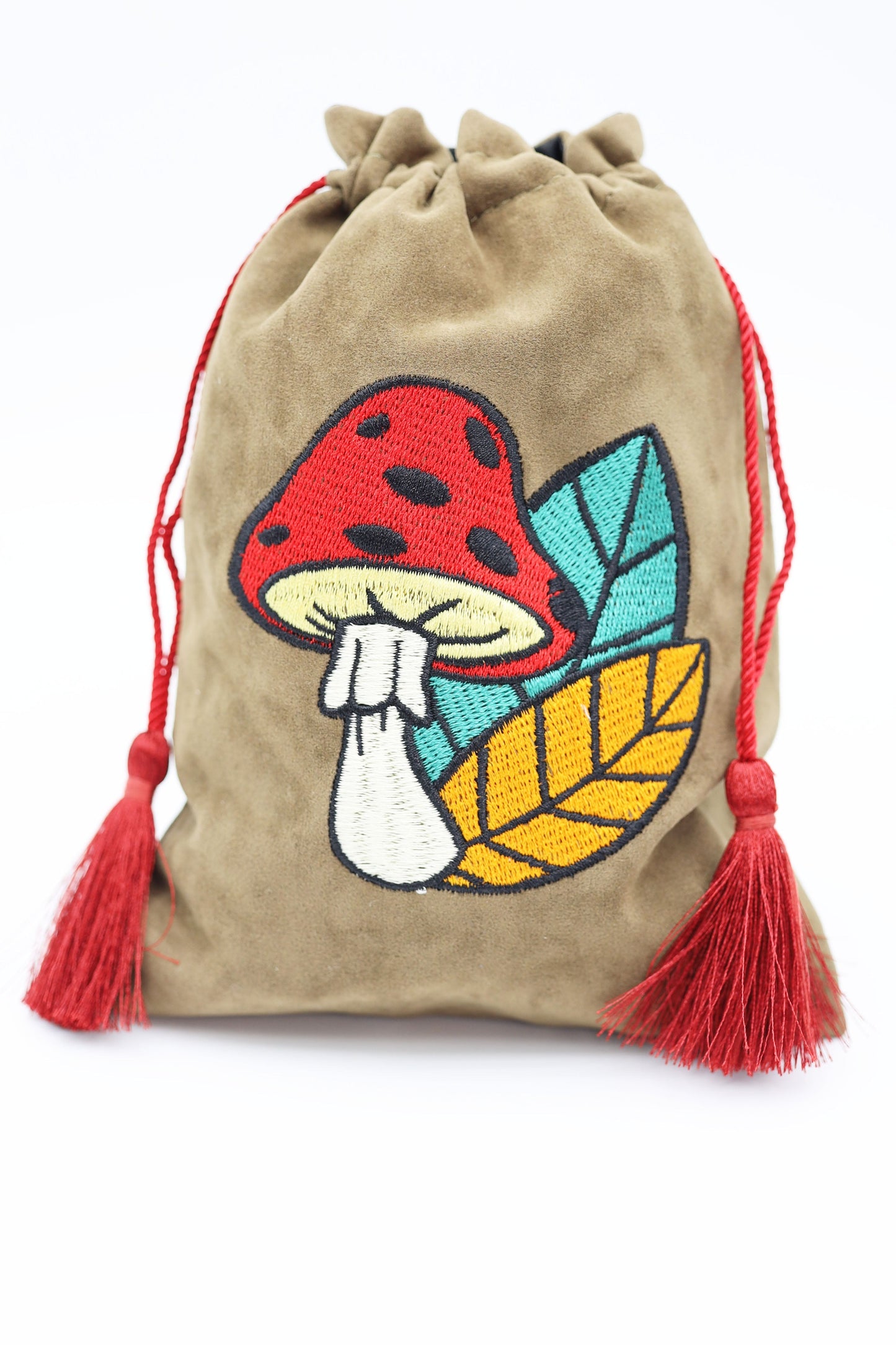 Dice Bag Mushroom and Leaf