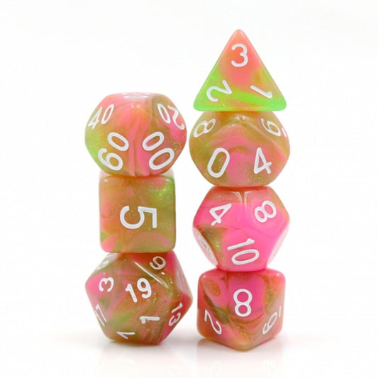 Apple Taffy Dice