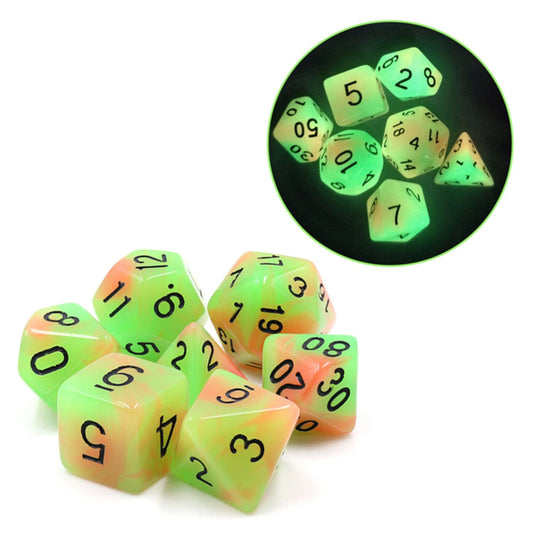 Glow in the Dark Mango Dice