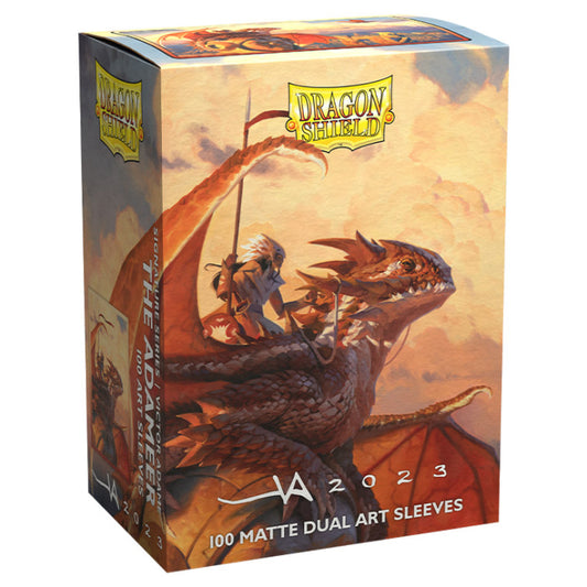 Dragon Shields: (100) Matte Dual Art - The Adameer