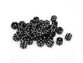 Opaque: 12mm D6 Black/White (36)
