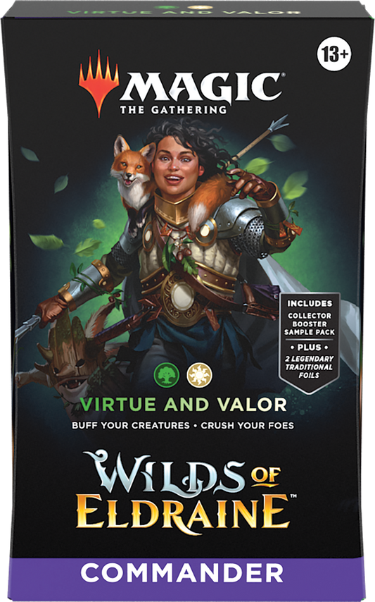 Virtue and Valor Wilds of Eldraine Commander Deck