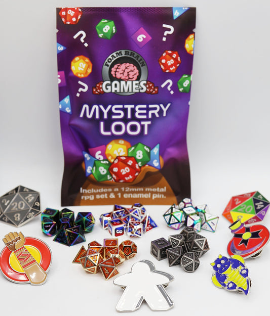 Epic Mystery Loot Dice + Pin